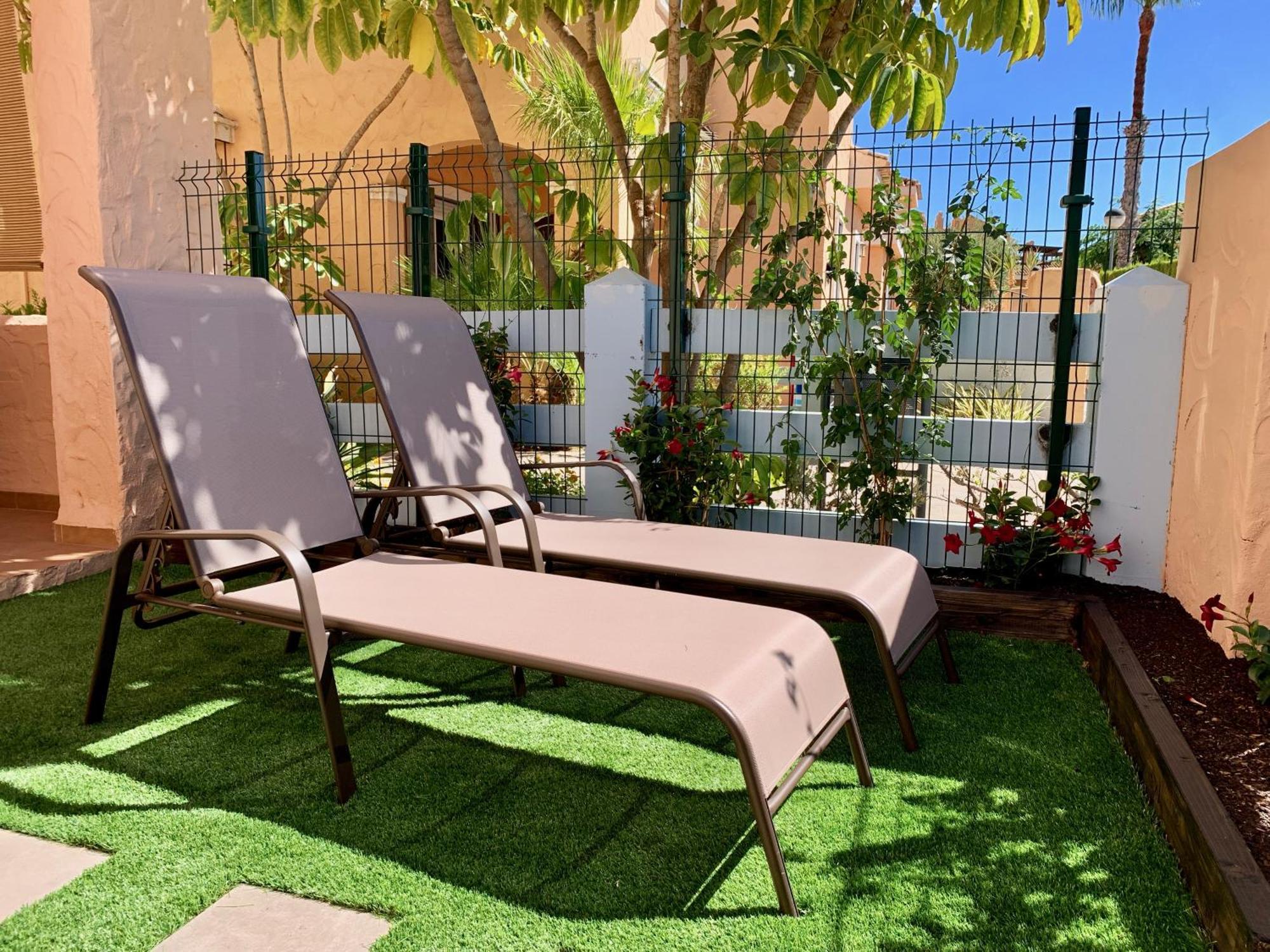 Bahari Marinas - Tu Duplex Con Jardin Privado! Apartman Vera Kültér fotó